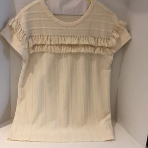 Banana Republic fringed shirt